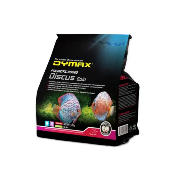 Dymax Discus Gold 1.6mm Pellets (42.3oz/1.2kg)