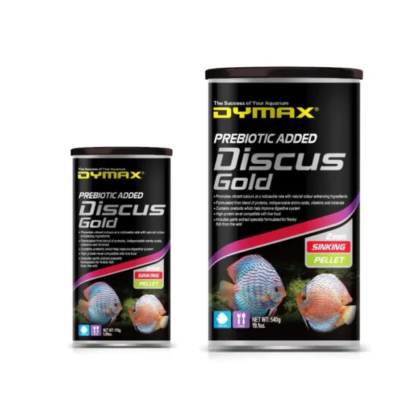 Dymax Discus Gold 2mm Pellets (5.99oz/170g)