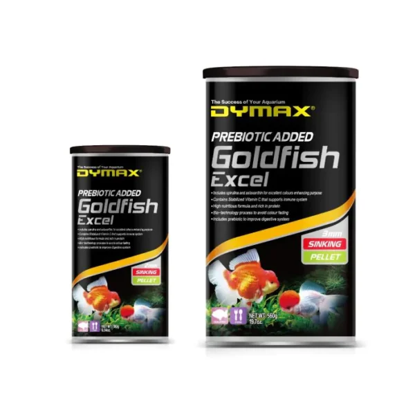 Dymax Goldfish Excel 2mm Pellets (6.34oz/180g)
