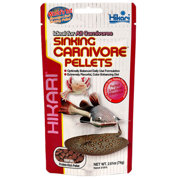 Hikari Tropical SINKING CARNIVORE PELLETS 74g
