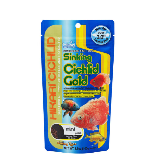 Hikari Cichlid Cichlid Gold Sinking Mini 100g