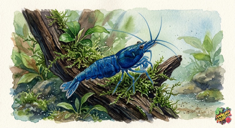 Blue Dream Shrimp species portrait