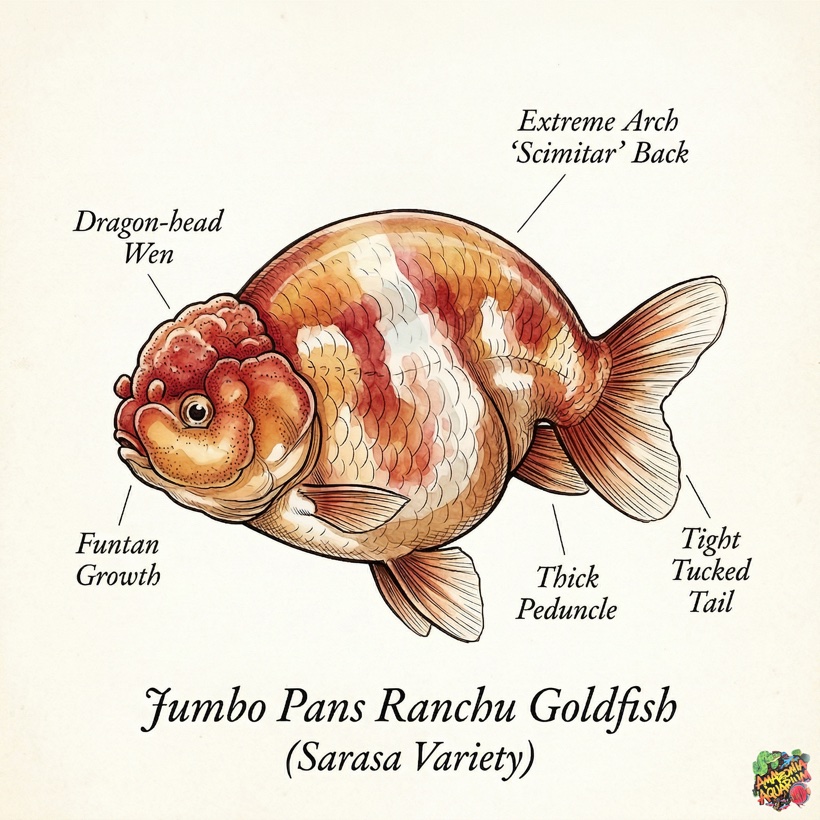 Jumbo Pan's Ranchu — Fuzhou Masterpiece detailed portrait