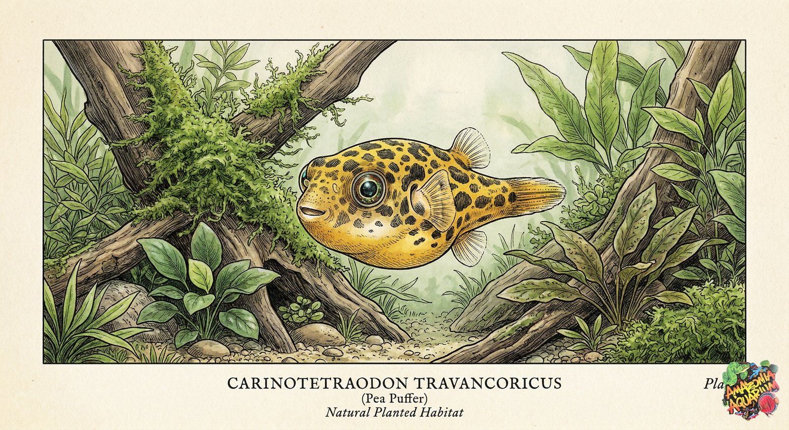 Pea Puffer species portrait