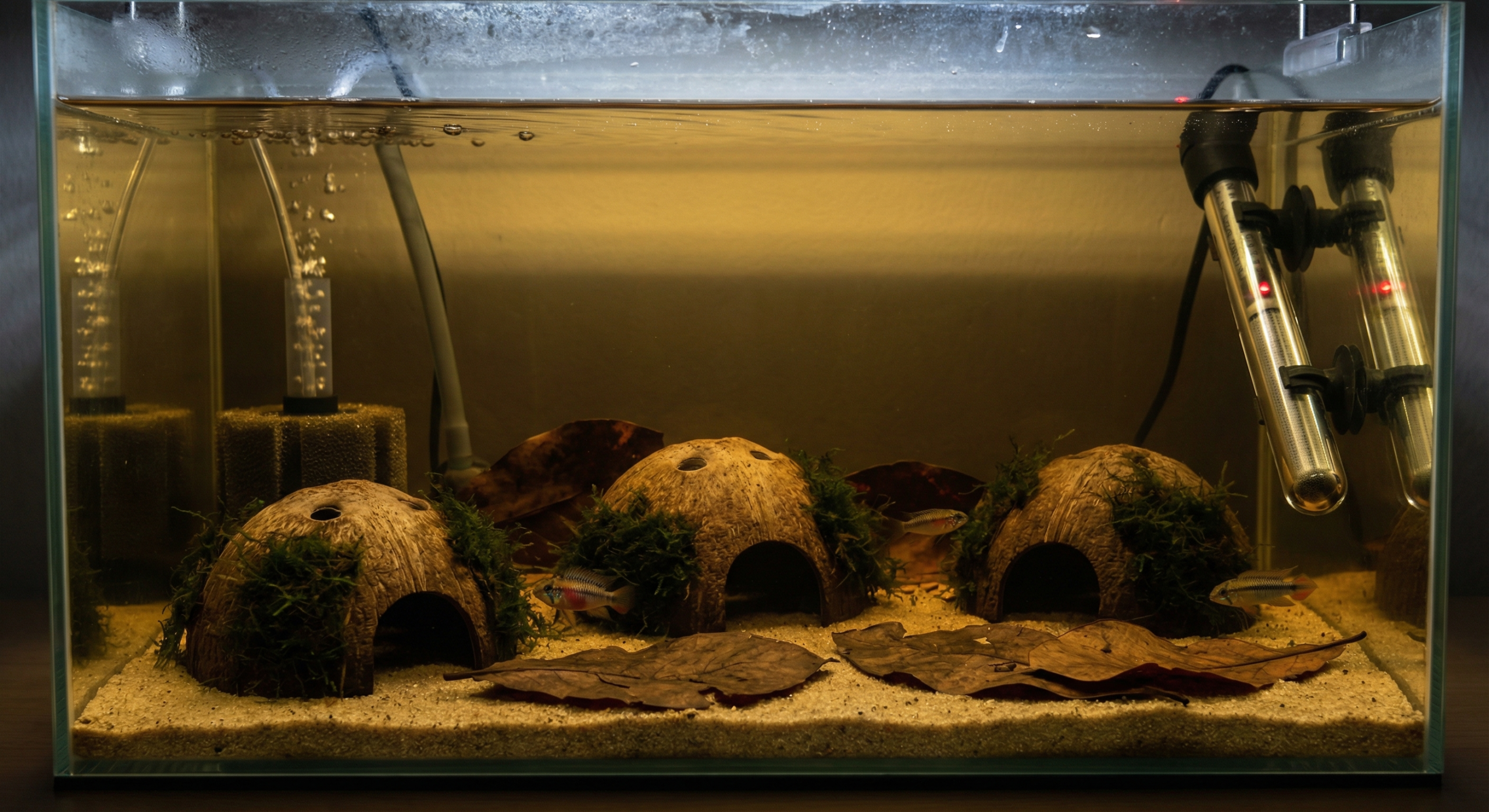 Dedicated breeding tank setup for Pea Puffer
